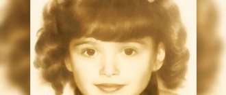 Алена Кравец в детстве