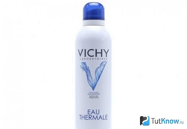 Флакон с термальной водой марки VICHY
