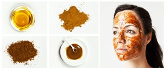 Cinnamon face masks