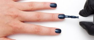 нанесение основного оттенка