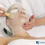 Нанесение парафина на лицо