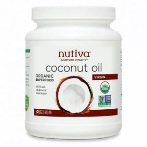 Органическое кокосовое масло первого отжима Nutiva (1,6 л)