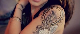Tattoo on shoulder